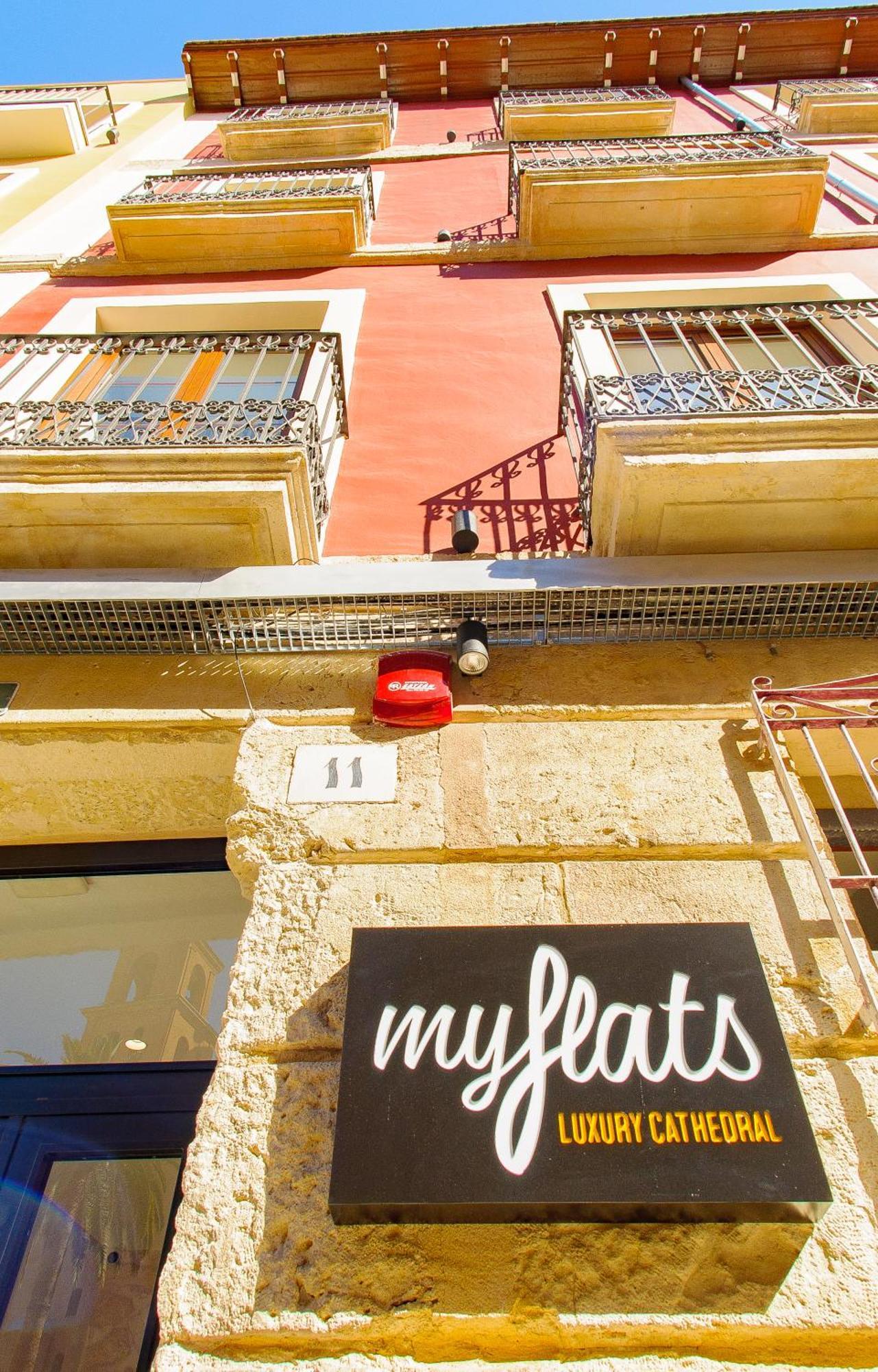 Appartamento Myflats Luxury Cathedral Alicante Esterno foto